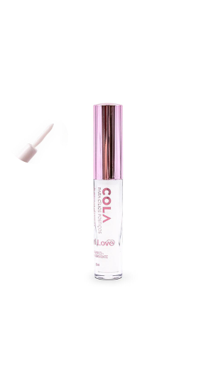 REAL LOVE COLA PARA CILIOS BRANCO- TRANSPARENTE 5ML