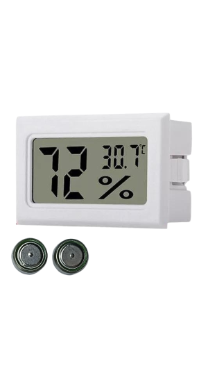 HIGROMETRO PEQUENO BRANCO
