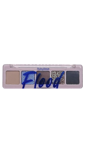 RUBY ROSE PALETA DE SOMBRA FLOOD 5,4G