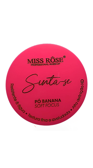 MISS ROSE PÓ BANANA SOFT FOCUS SINTA-SE 10G
