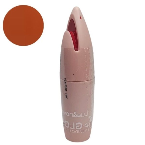 LUA & NEVE LIP GLOSS VELUDO COLOR TUBARÃO  COR 06- 3,5 ML