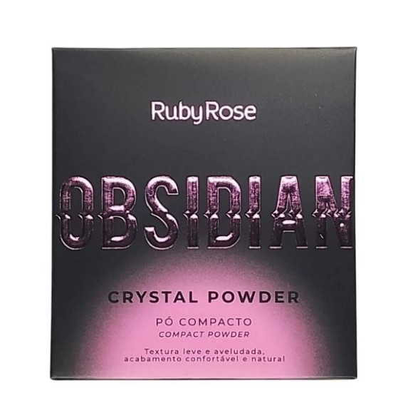 RUBY ROSE OBSIDIAN PÓ  COMPACTO COR PC15 9,6G