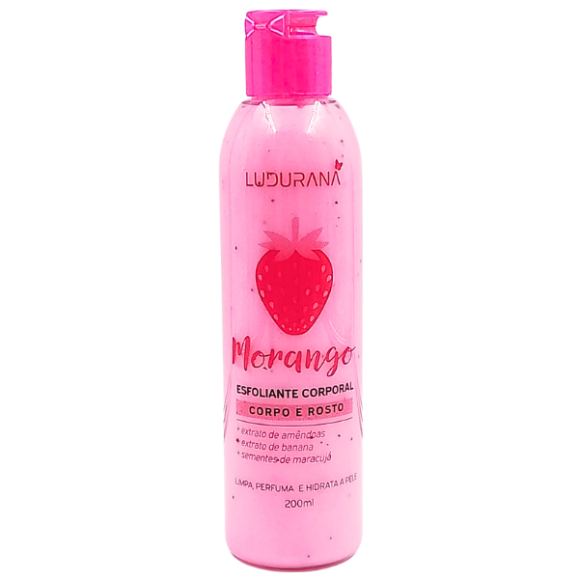 LUDURANA ESFOLIANTE MORANGO CORPO/ROSTO 200ML
