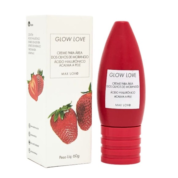 MAX LOVE CREME PARA AREA DOS OLHOS MORANGO 60G