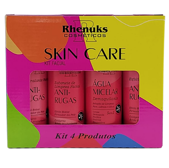 RHENUKS KIT ANTI RUGAS SKIN CARE C/4