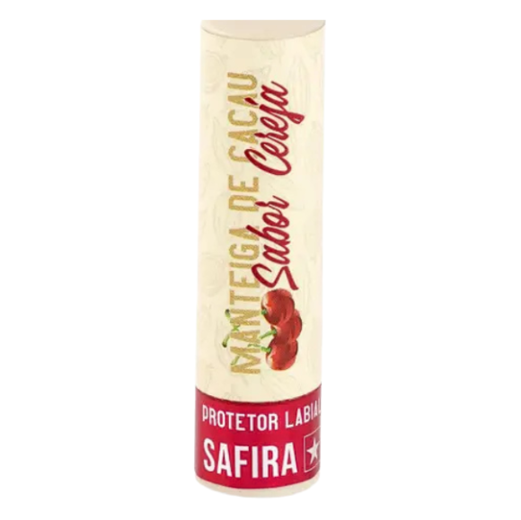 SAFIRA MANTEIGA DE CACAU SABOR CEREJA 2G