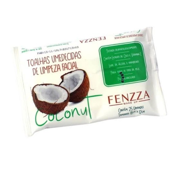 FENZZA TOALHAS UMEDECIDAS COCONUT