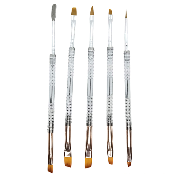 KIT PINCEL PARA UNHA JD-3089 C/5