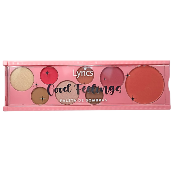 LYRICS PALETA DE SOMBRAS GOOD FEELINGS 12G CARINHOSA