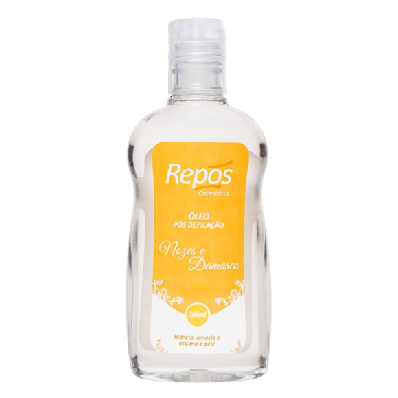 REPOS ÓLEO PÓS DEPILAÇÃO NOZES E DAMASCO 200ML