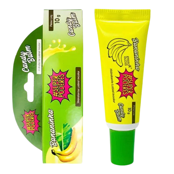 SUPER PODERES CANDY BALM BANANINHA 10G