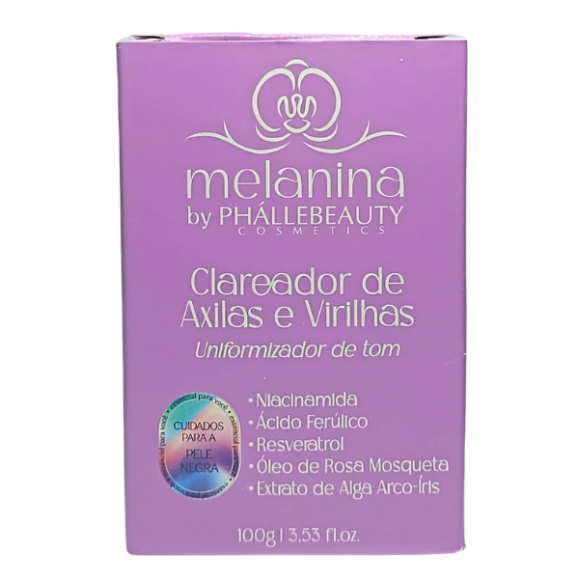 PHALLEBEAUTY CLAREADOR DE AXILAS E VIRILHAS 100G
